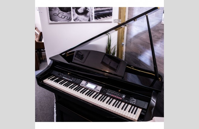Used Minster Grand 500 Polished Ebony Digital Piano Complete Package (SN:07572) - Image 5